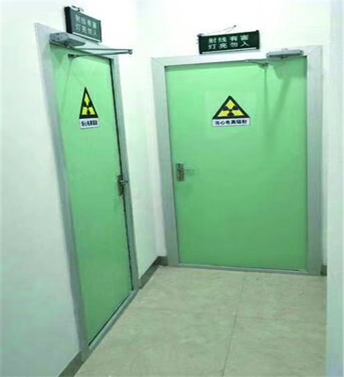 东营厂家定制防 辐射铅门 CT室铅门 放射科射线防护施工